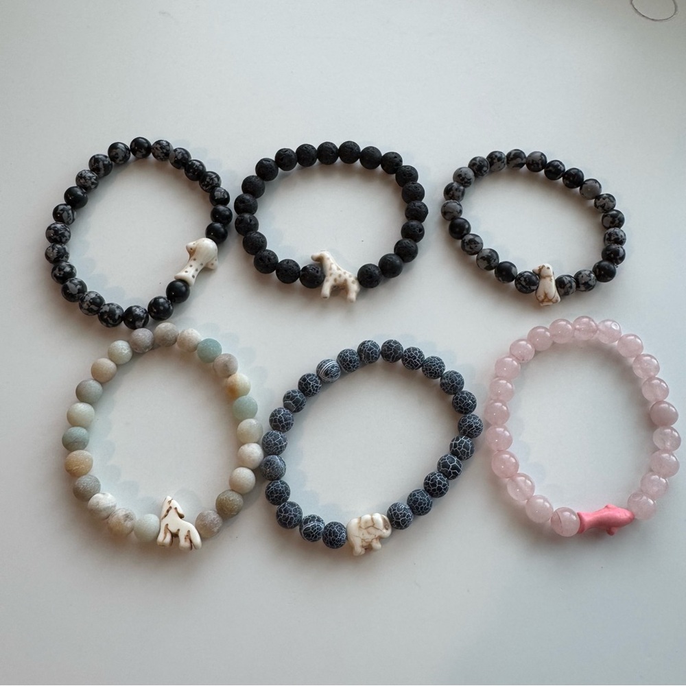 Assorted “Adopt an Animal” Bracelets $10/each